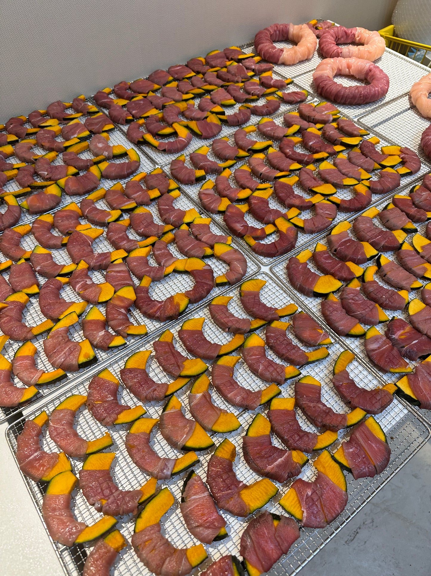 Duck wrapped pumpkin 鸭肉绕南瓜