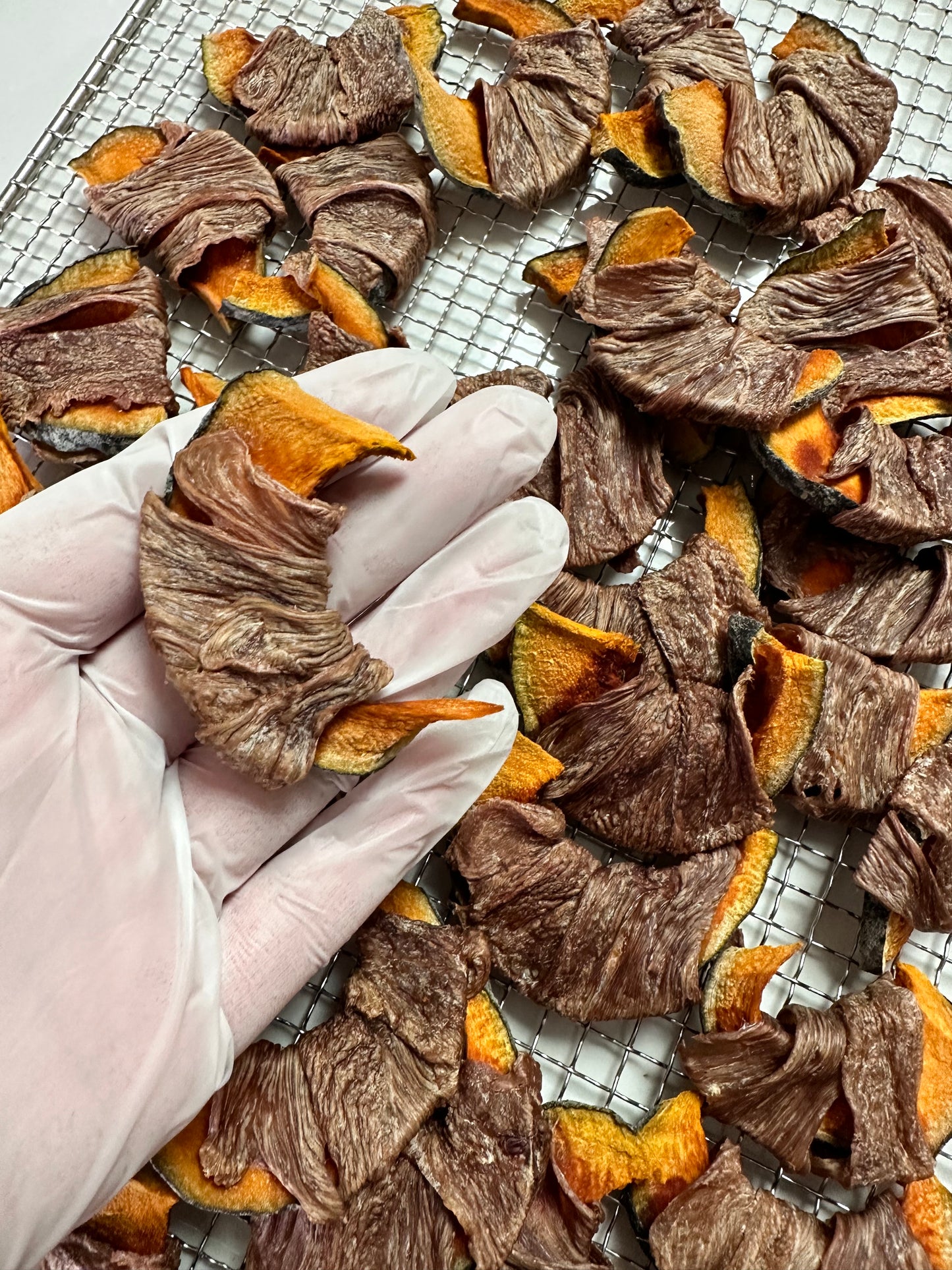 Duck wrapped pumpkin 鸭肉绕南瓜