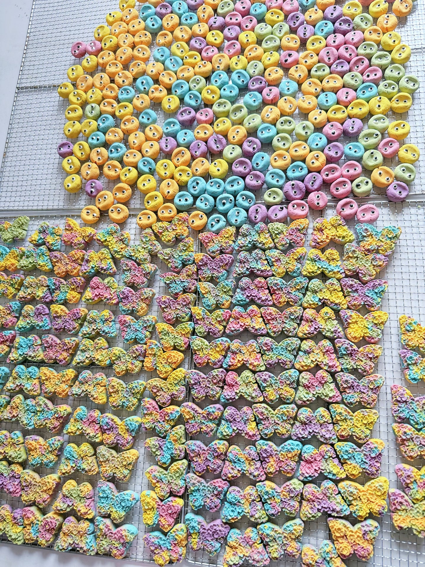 Colorful butterfly cookies 五彩小蝴蝶饼干🦋