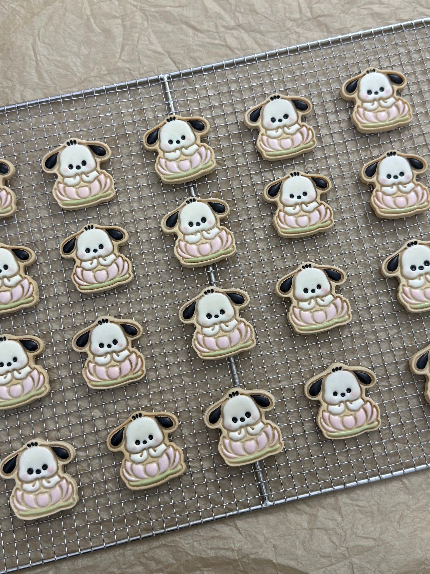 Good Luck Puppy Drawing Cookies 🪷好运小帕绘画🎨饼干🍪