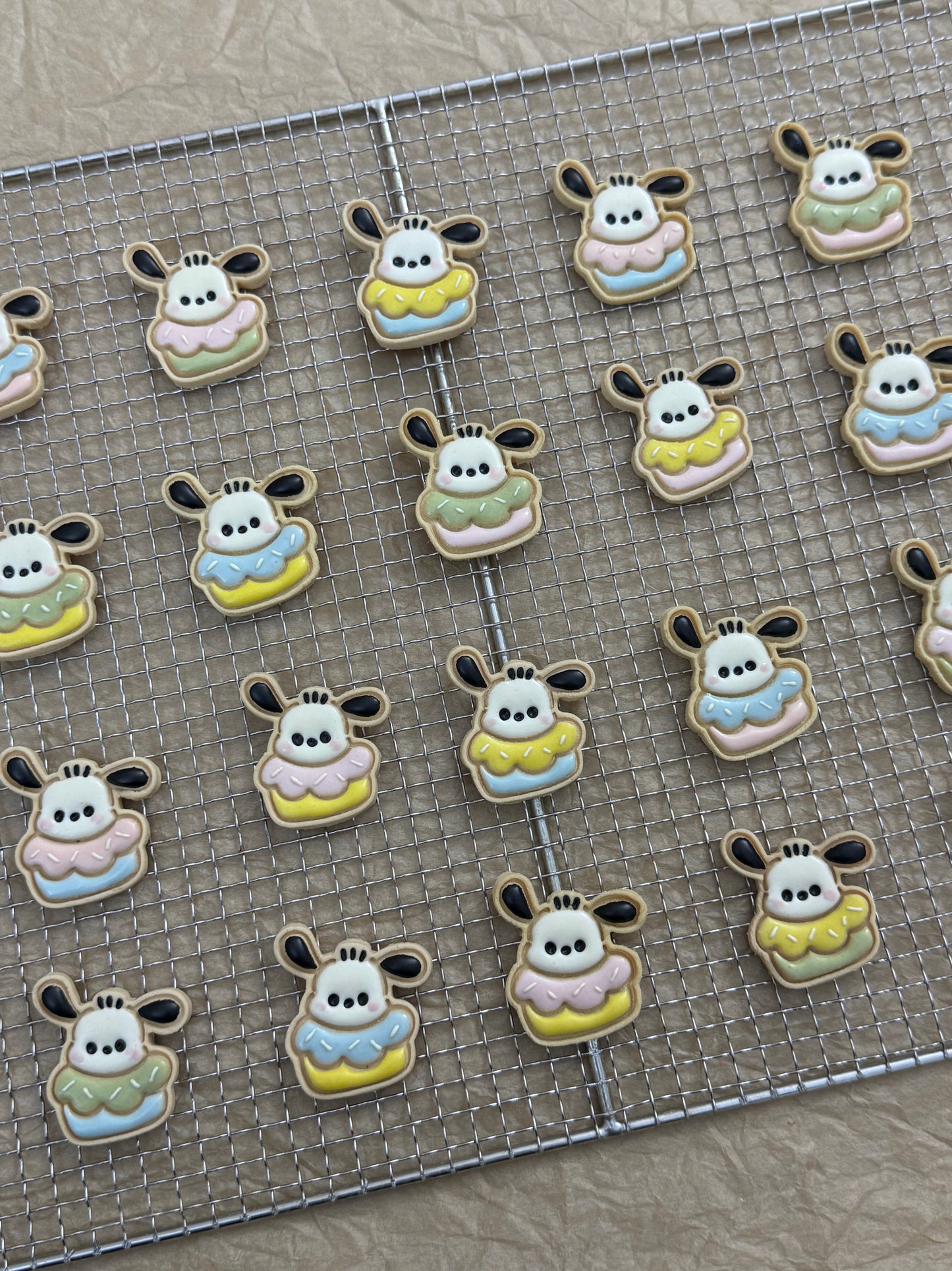 Cake Puppy Drawing Biscuits 蛋糕小帕绘画🎨饼干🍪