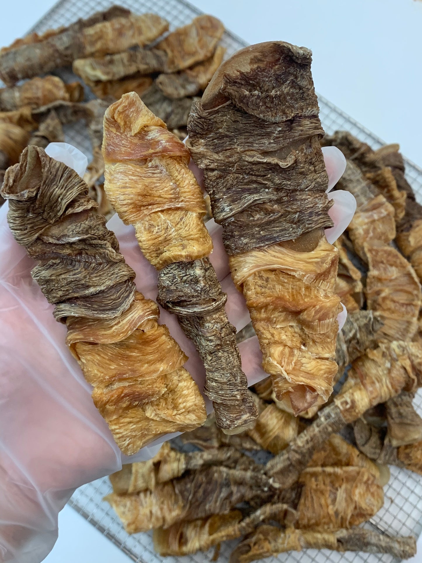 Chicken duck wrapped cow's ears 鸡鸭双拼牛耳朵