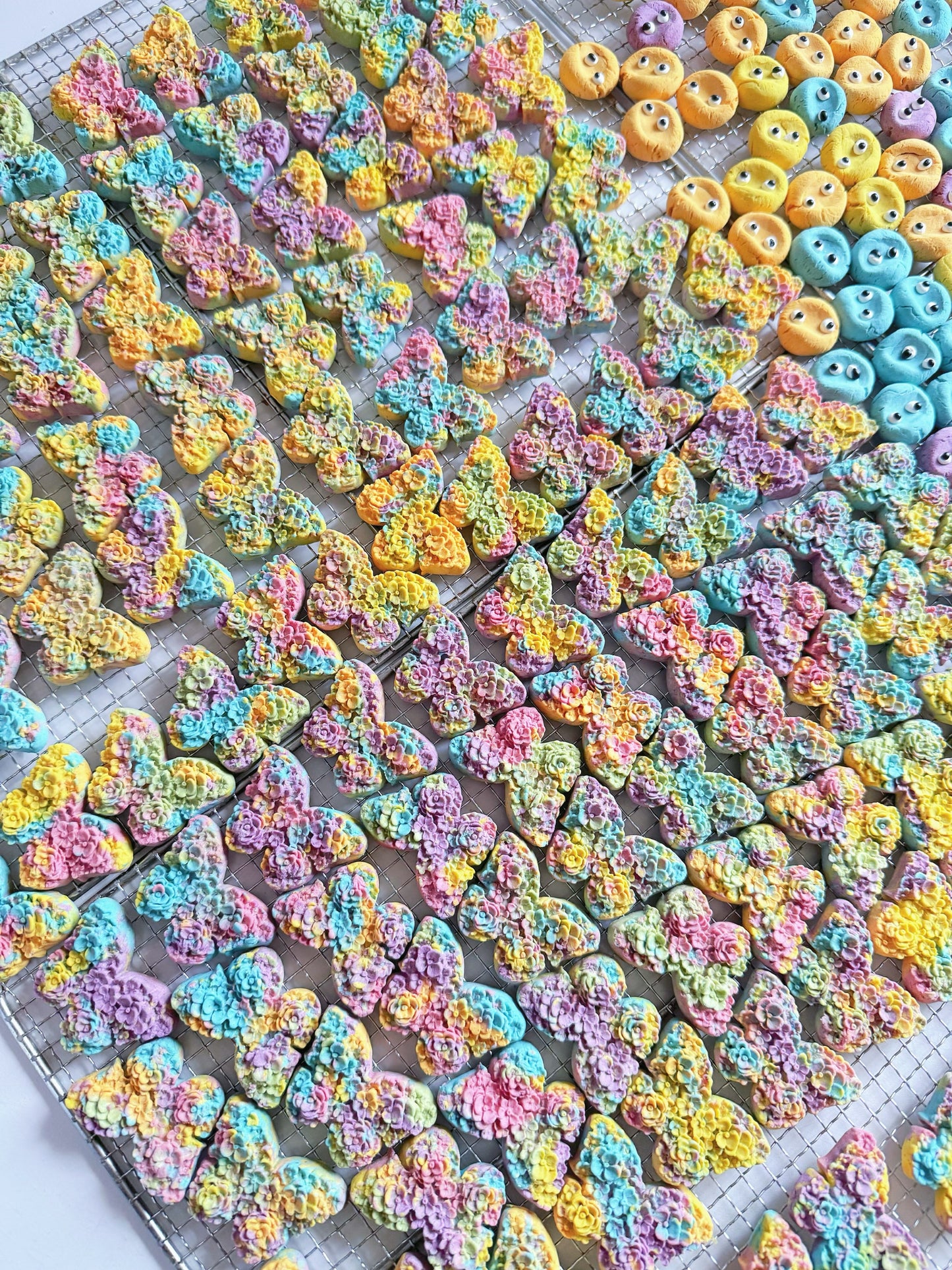 Colorful butterfly cookies 五彩小蝴蝶饼干🦋