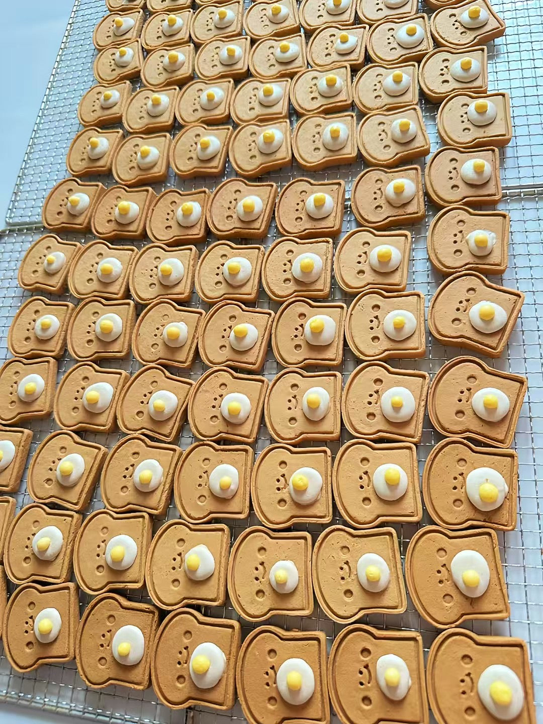 Toast Poached Egg Biscuits 吐司荷包蛋饼干