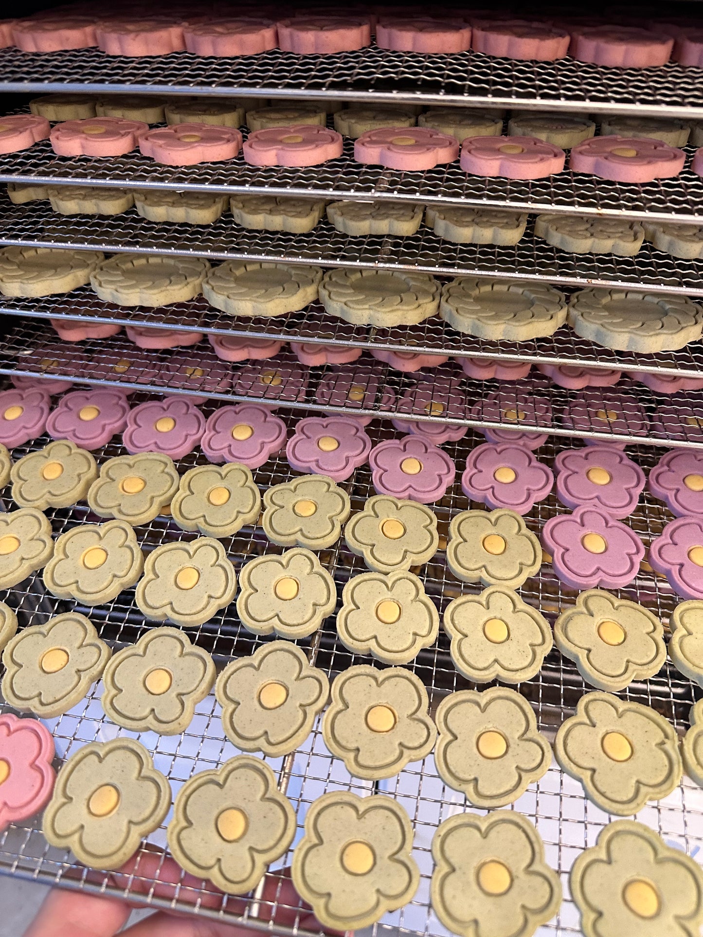 Retro flowers biscuits 复古小花饼干