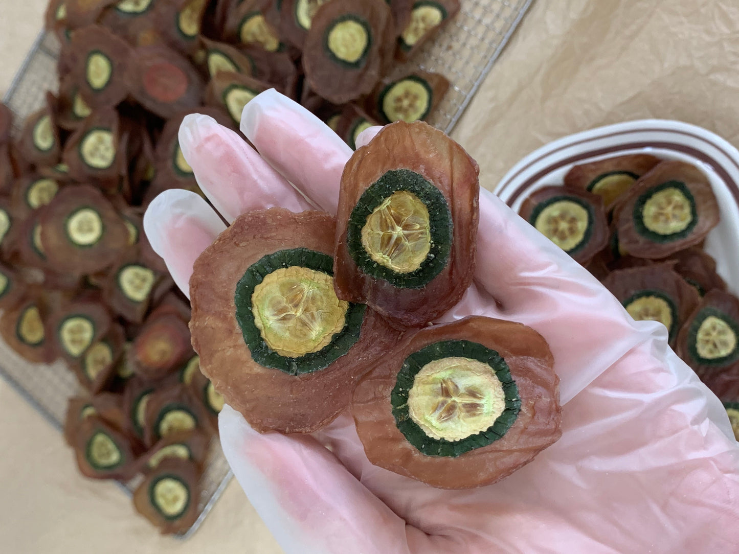 Duck Cucumber Chips 烘干鸭肉青瓜薯片