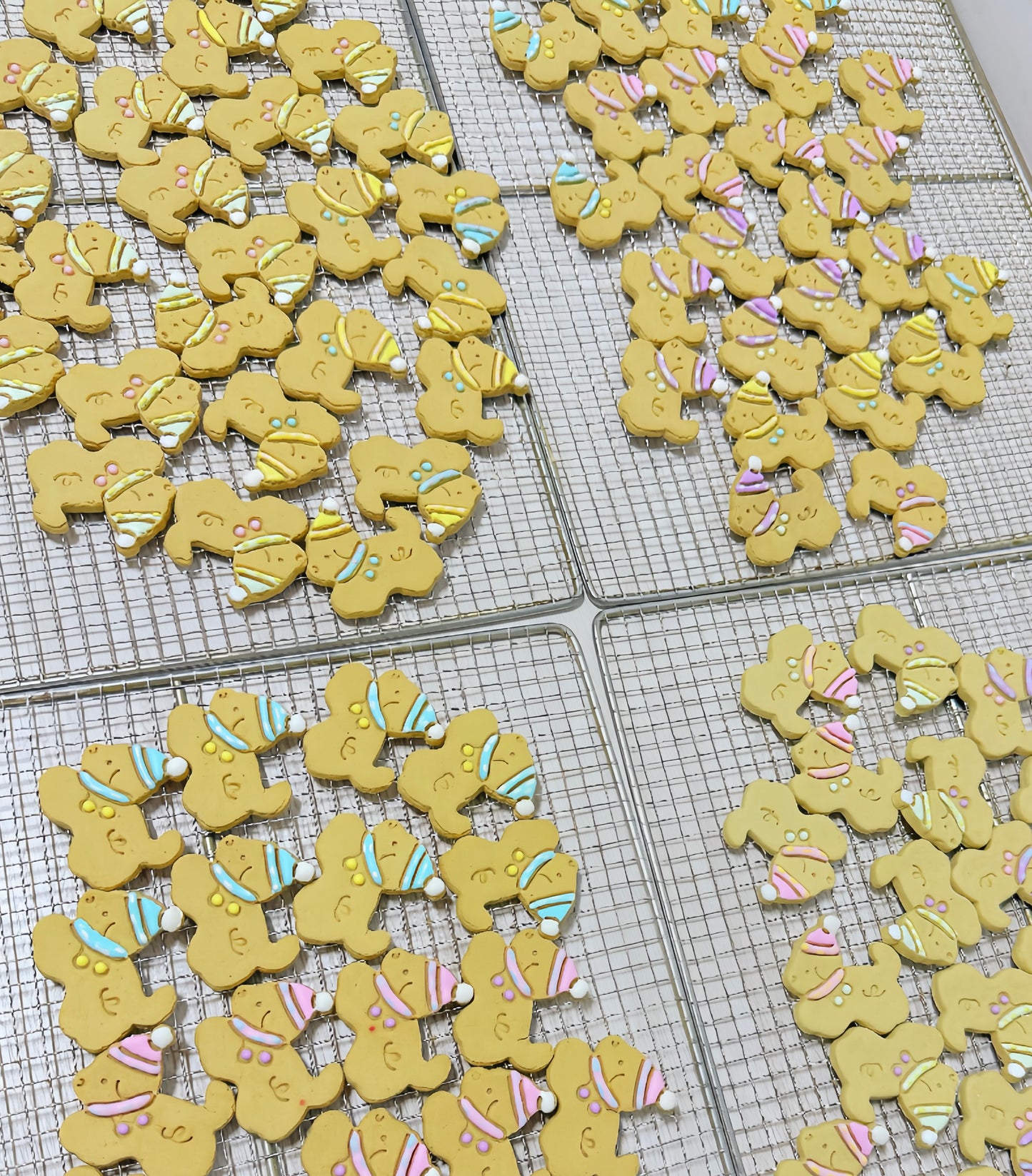Running Puppy Peanut Butter Cookies 🐕 奔跑小狗花生酱淋面饼干