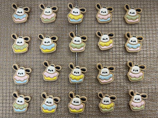 Cake Puppy Drawing Biscuits 蛋糕小帕绘画🎨饼干🍪