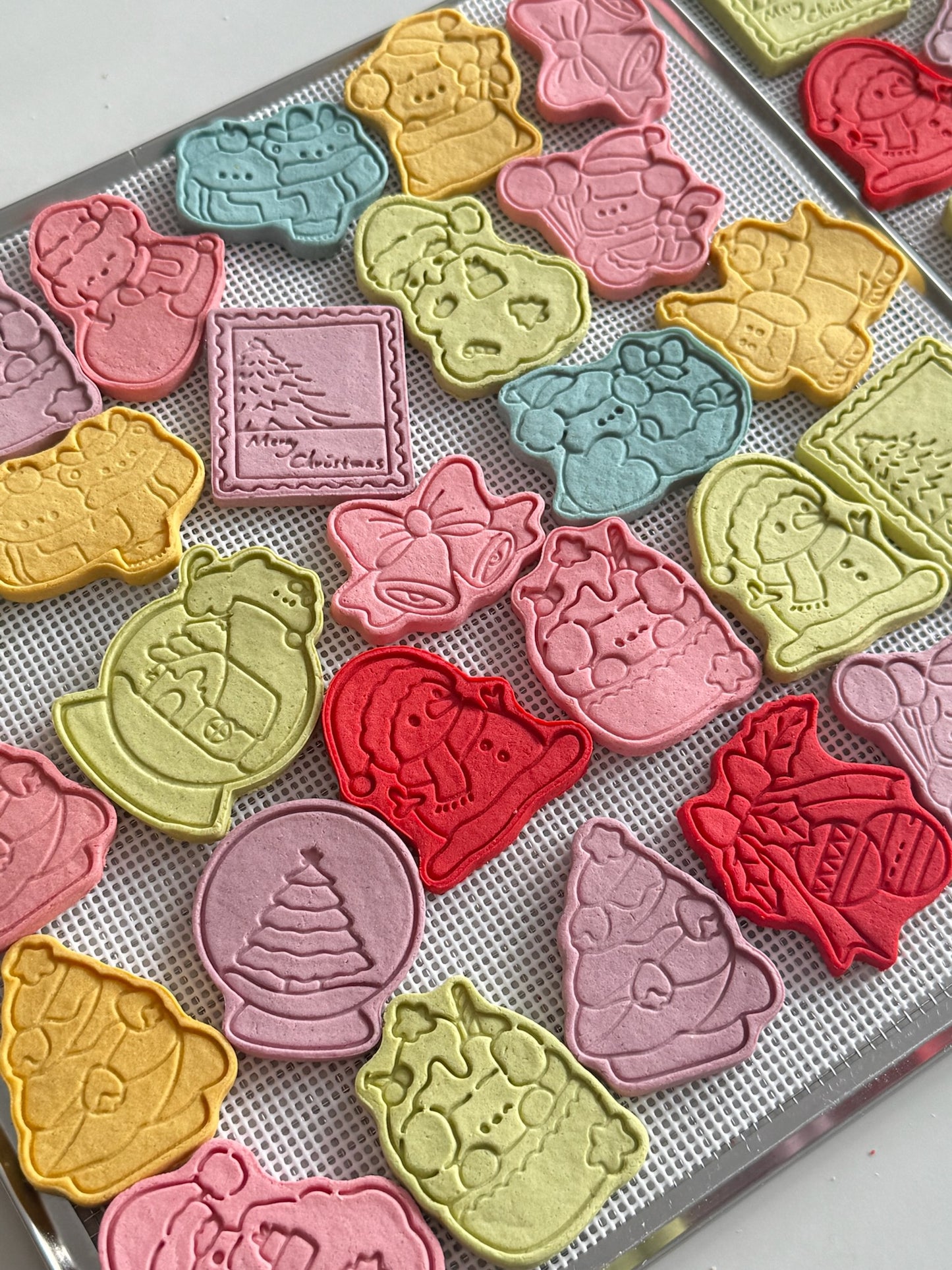 Christmas Limited Edition Cartoon Cookies 🍪 圣诞限定卡通饼干