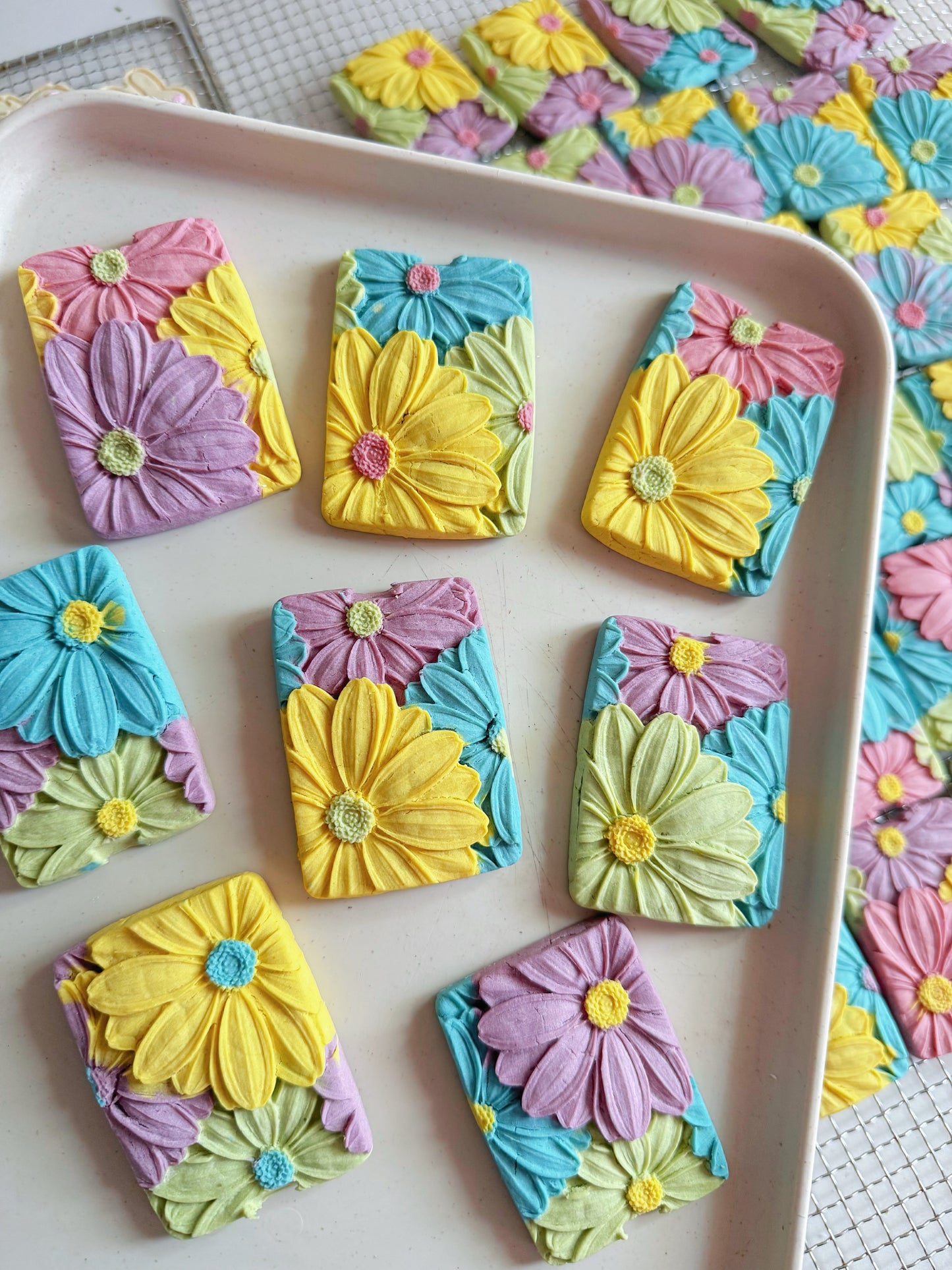 Spring Daisy Cookies 🌼 春日雏菊饼干