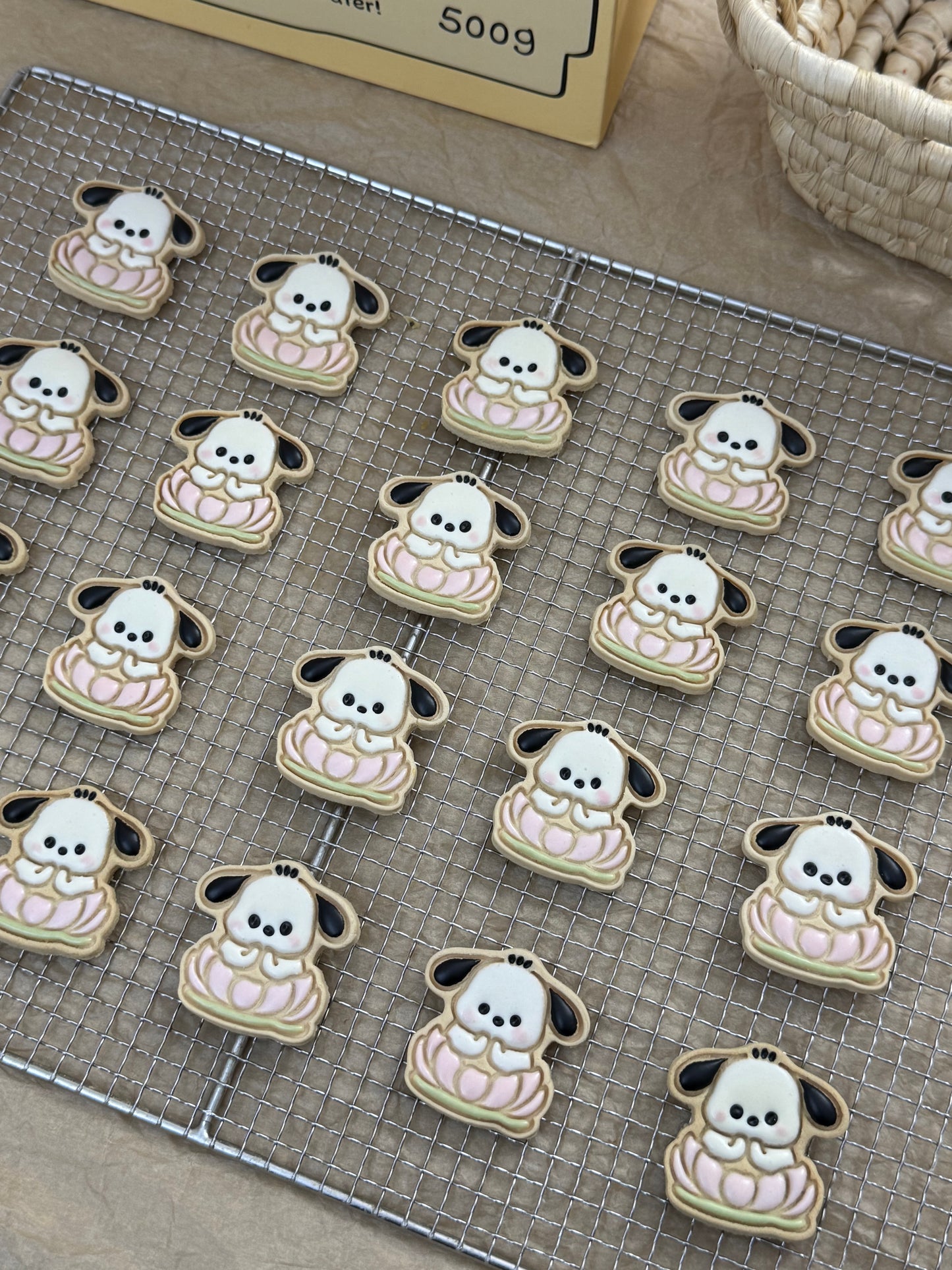 Good Luck Puppy Drawing Cookies 🪷好运小帕绘画🎨饼干🍪