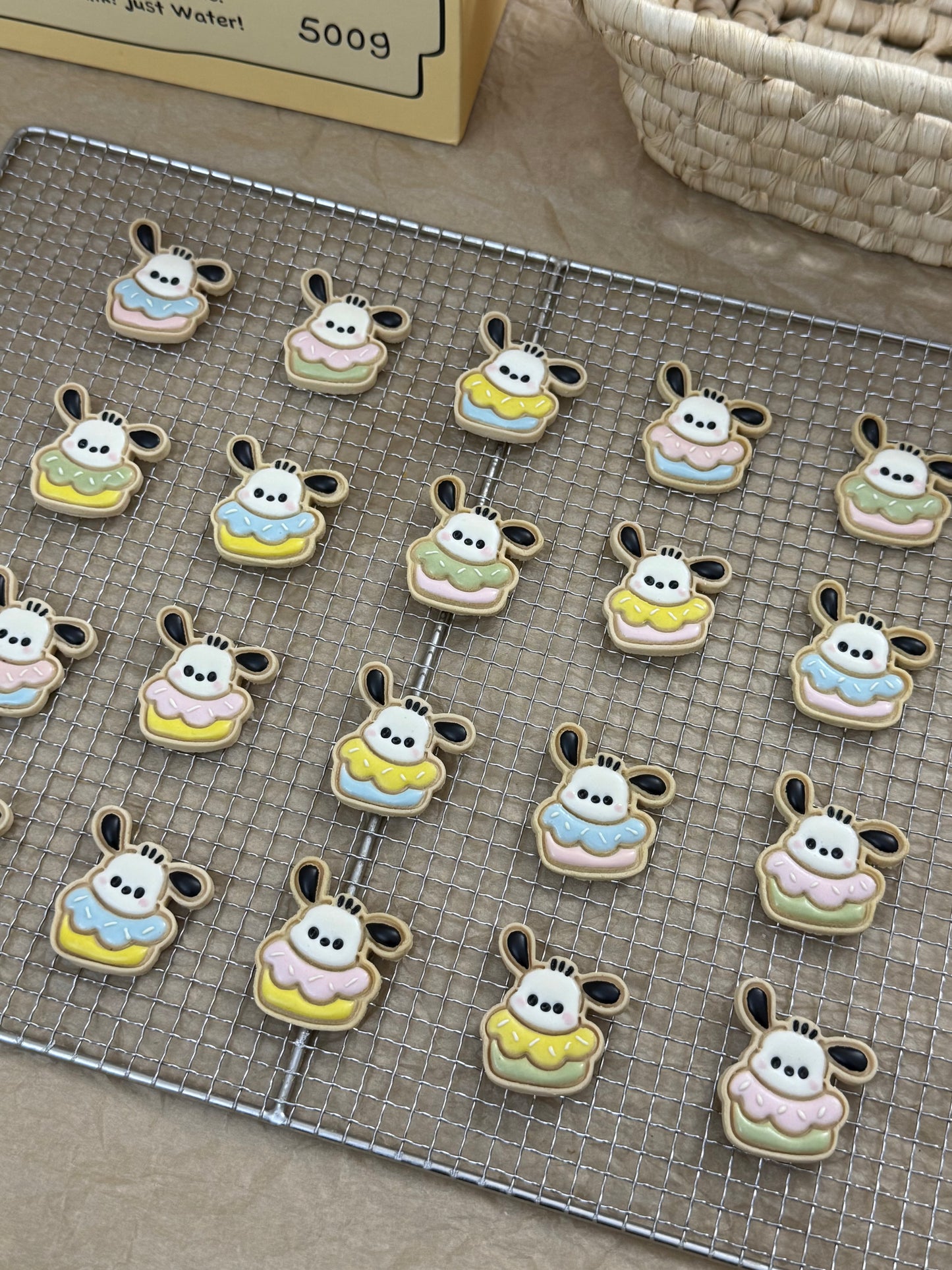 Cake Puppy Drawing Biscuits 蛋糕小帕绘画🎨饼干🍪