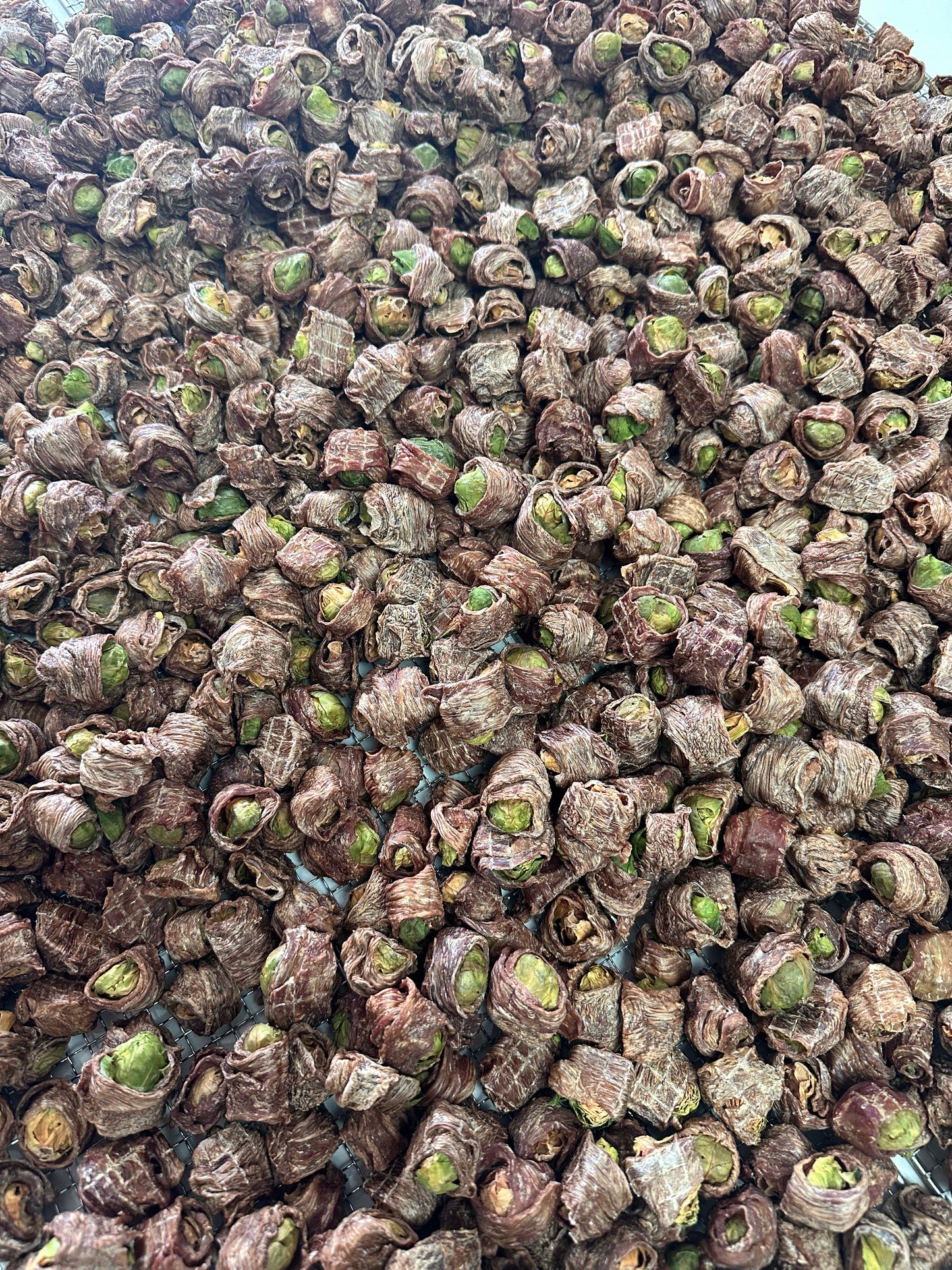 Duck wrapped Brussels Sprouts 鸭肉绕抱子甘蓝