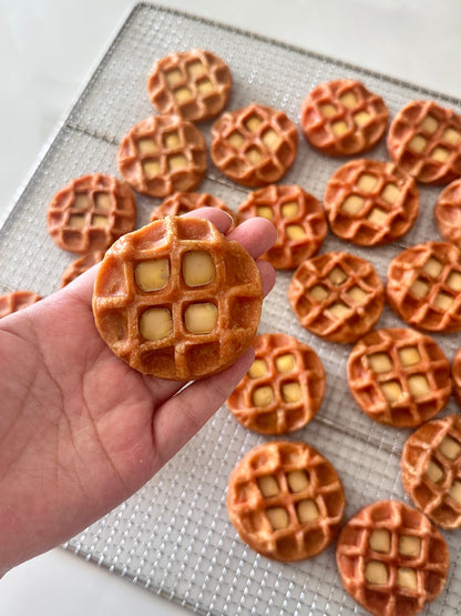 Chicken waffles 鸡肉华夫饼