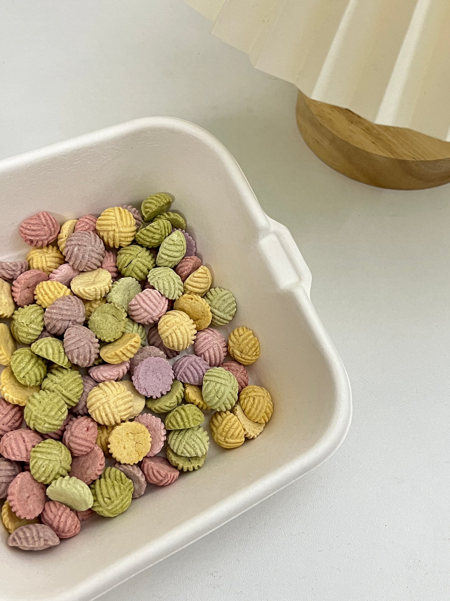 Mini yarn ball cookies 迷你毛线球 🍪