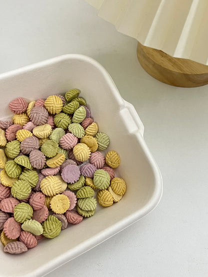 Mini yarn ball cookies 迷你毛线球 🍪