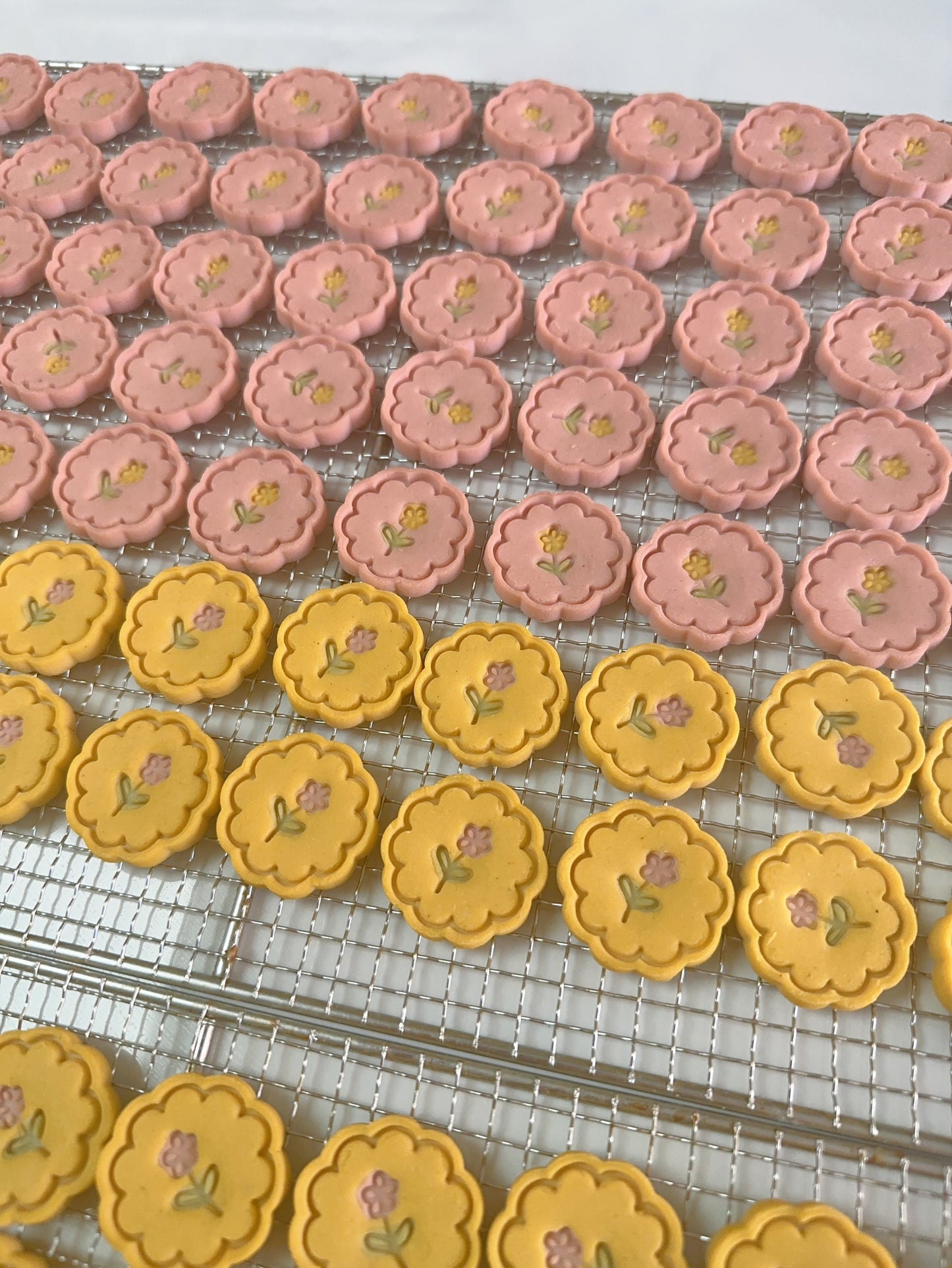 Retro flowers  biscuits 复古小花饼干