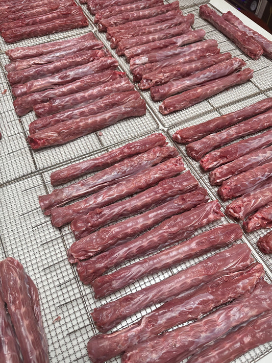 Drying duck neck 烘干大鸭脖