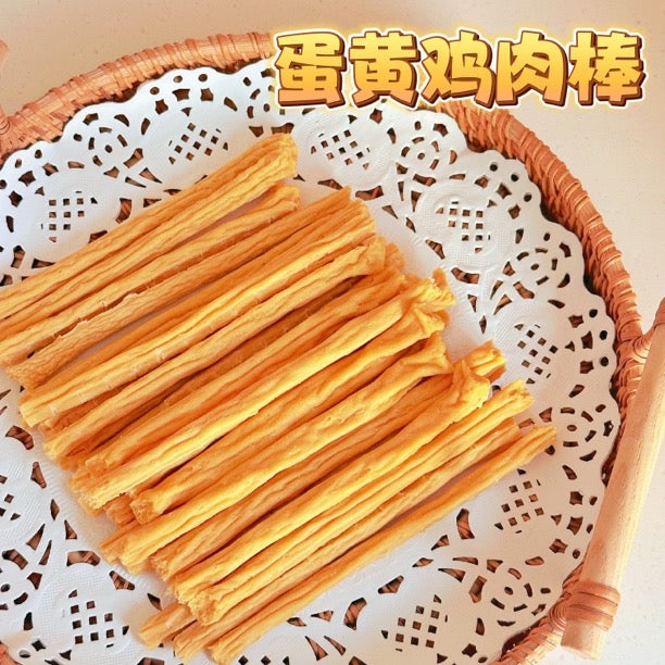 Egg yolk sticks 蛋黄鸡肉棒