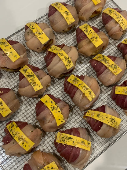 Chicken duck wrapped ox knee bone 鸡鸭缠绕牛膝骨