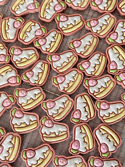 Birthday Cake Cookies 🍰 生日蛋糕小饼干