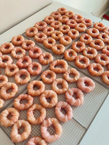 Chicken kraft donuts 鸡肉牛皮甜甜圈